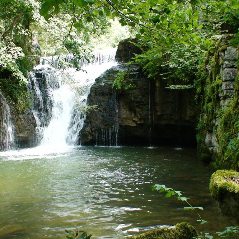 Au Moulin Des Fees - Maison D'Hotes Cascades Du Herisson Bonlieu Екстер'єр фото